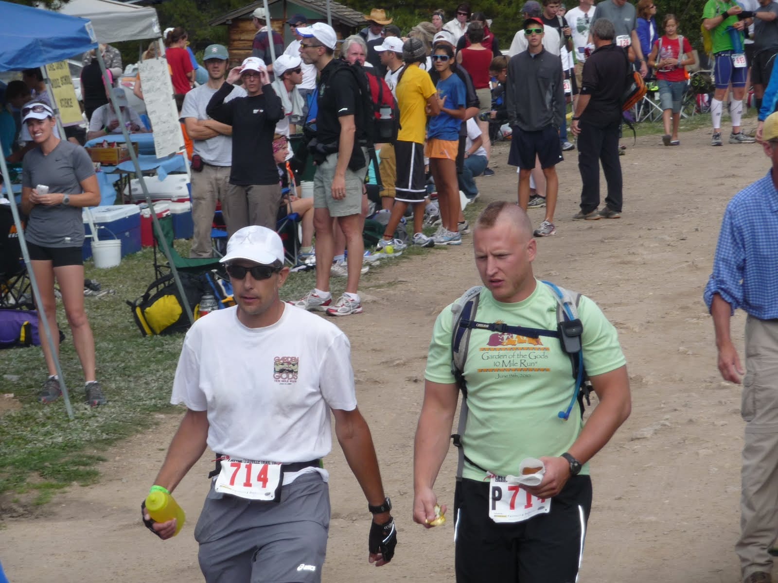 Support crew for Leadville and Warrior races
